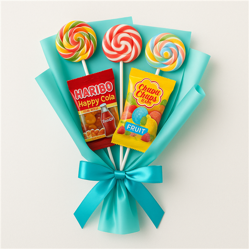 LolliPop Burst Candy Bouquet